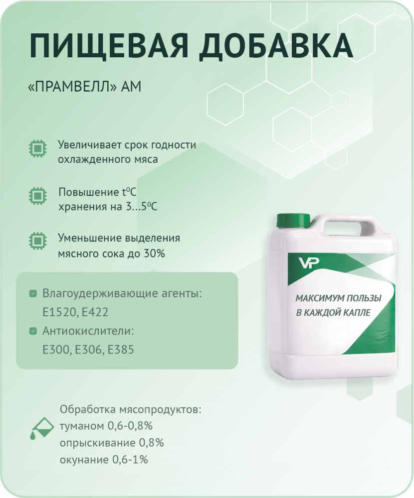 Комплексная добавка Прамвелл АМ