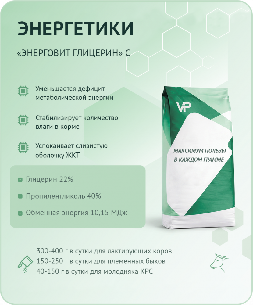 Добавка "Энерговит Глицерин С"